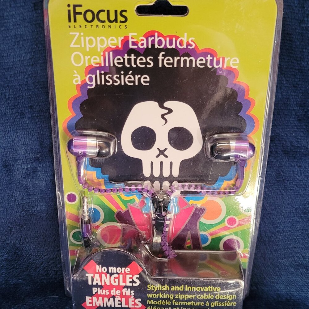 Zipper Earbuds